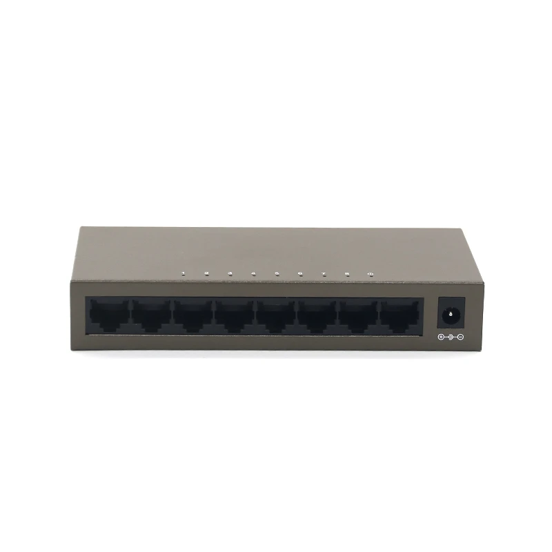 FSD GLG1008M 8 портов 10/100/1000Mpbs гигабитный Ethernet коммутатор сетевой авто MDI/MDIX VLAN|Сетевые