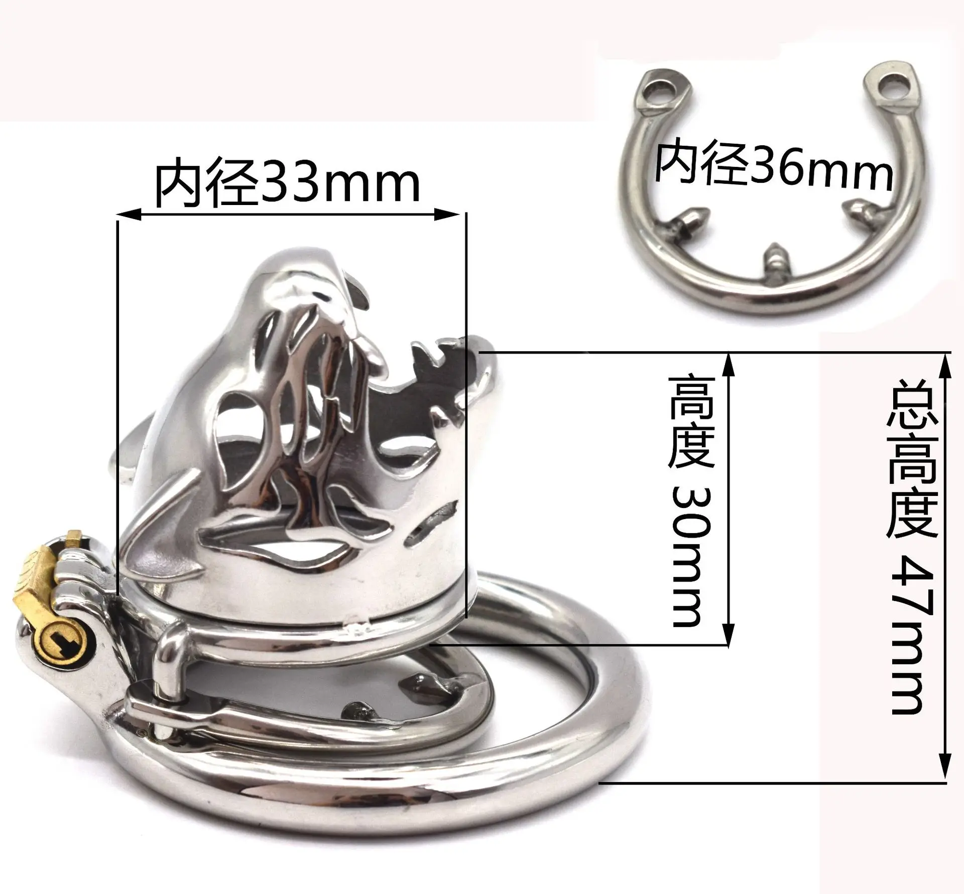 Клетка верности пенис кольчужная птица мужской био-полученный Пояс из смолы