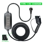 16A Уровень 2 Smart Electric Vehicle Зарядное устройство зарядная станция для EVSE J1772 Schuko EU plug