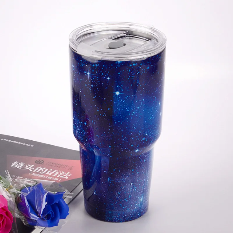 Кружка с изображением звездного неба кружка-колба кувшин из нержавеющей стали