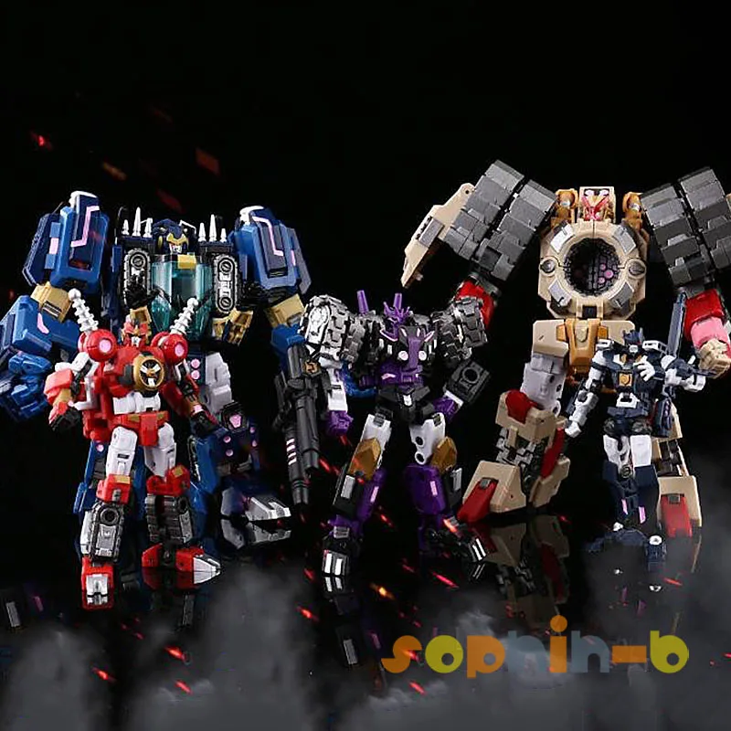 Трансформированный Decepticon Justice Division DJD IF EX-31 32 33 34 35 Tarn Vos Kaon Helex Tesarus combiners Action Figure
