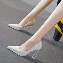 Escarpins à talons hauts pour femmes, chaussures de fête, confortables, à la mode, de haute qualité  (4)