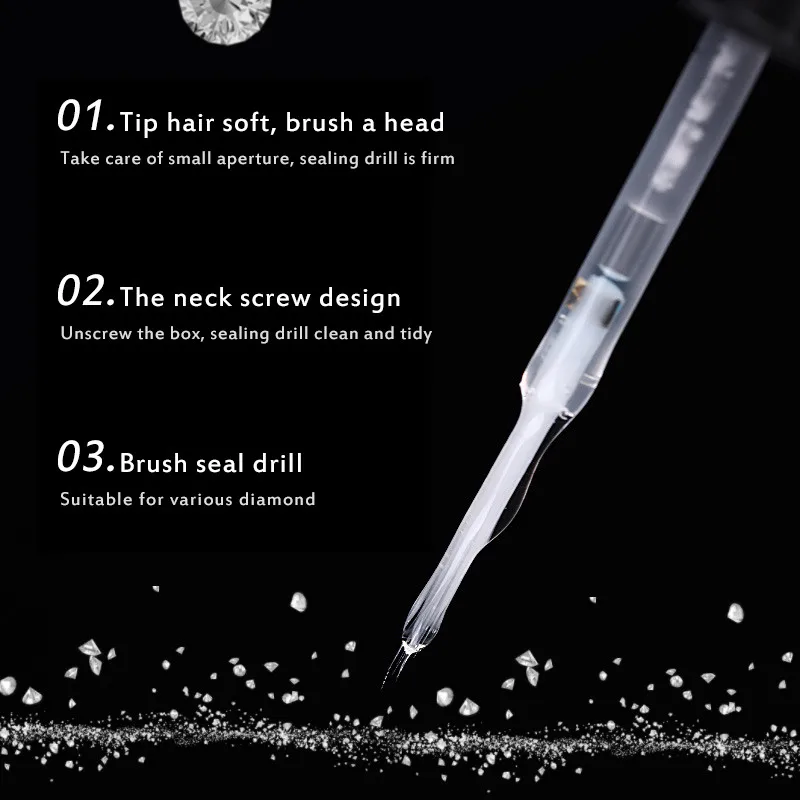 

Hot Fashion Nail Art Rhinestones DIY Gel Glue UV Adhesives Sticky Crystal Gems Diamond Decor Nail Glue False Nail Art Tips Point