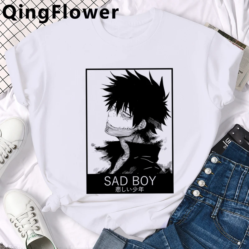 Футболка мужская с аниме Моя геройская Академия милая рубашка Тодороки топ Bakugou