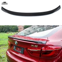 for bmw x6 xdrive28i 35i 50i 2014 2018 performance style carbon fiber rear trunk spoiler lip f16 mp styling back wing