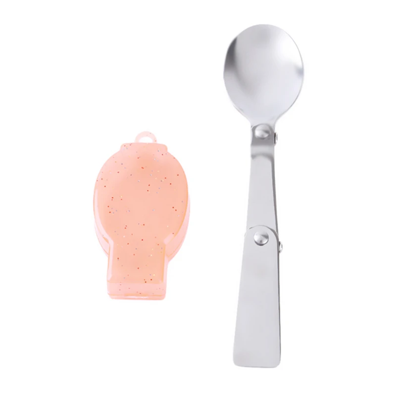 3 вида цветов складная коробка Ложка Вилка для путешествий на открытом воздухе