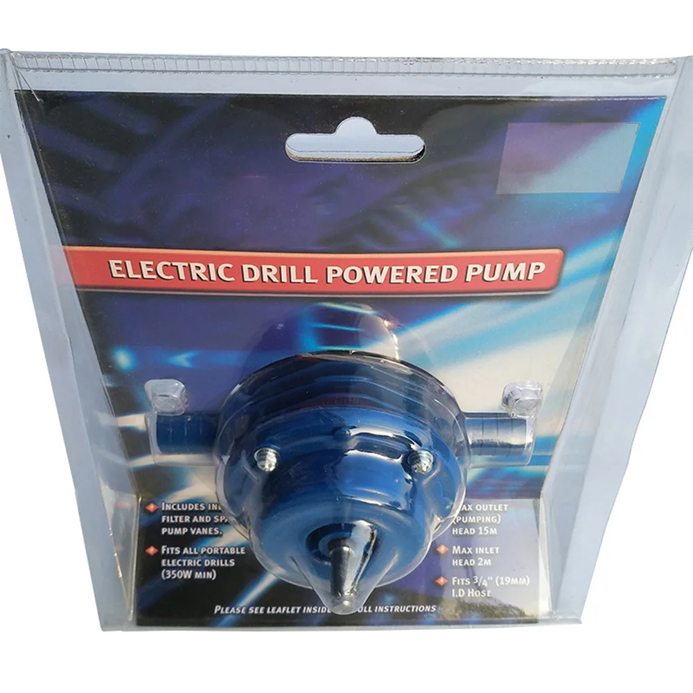 

Portable Electric Drill Pump Mini Self-Priming Drill Water Pump Diesel Oil Fluid Water Transfer Pumps Home Garden Outdoor Tool