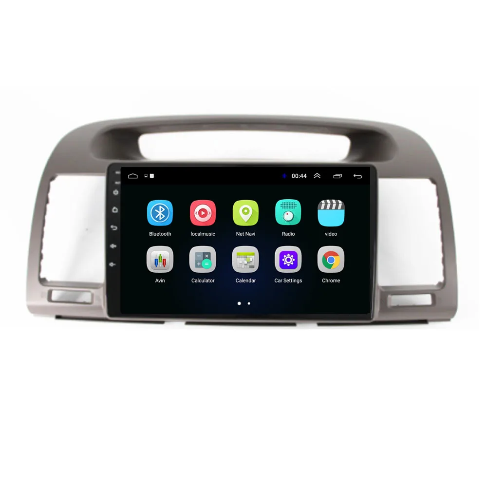 Мультимедийный проигрыватель для Toyota Camry Android 10 1/9/8.1 4G LTE 2002 2003 2004 2005 2006 стерео DVD