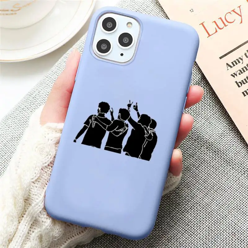 

Harry Styles One Direction Phone Case Candy Color for iPhone 6 7 8 11 12 s mini pro X XS XR MAX Plus