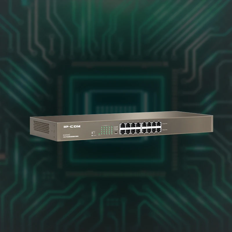 16 портовый 1000M гигабитный сетевой коммутатор IPCOM G1016G автоматический MDI/MDI X