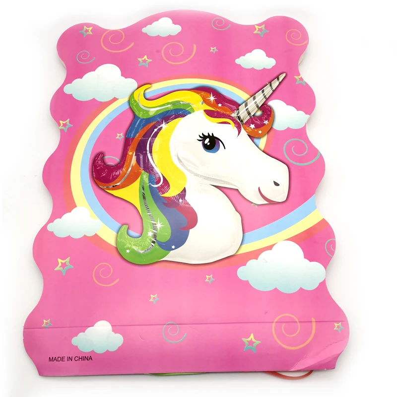 

3pcs/lot Happy Birthday Events Party Pinatas Unicorn Theme Girls Kids Favors DIY Pinata Decorations Baby Shower Supplies