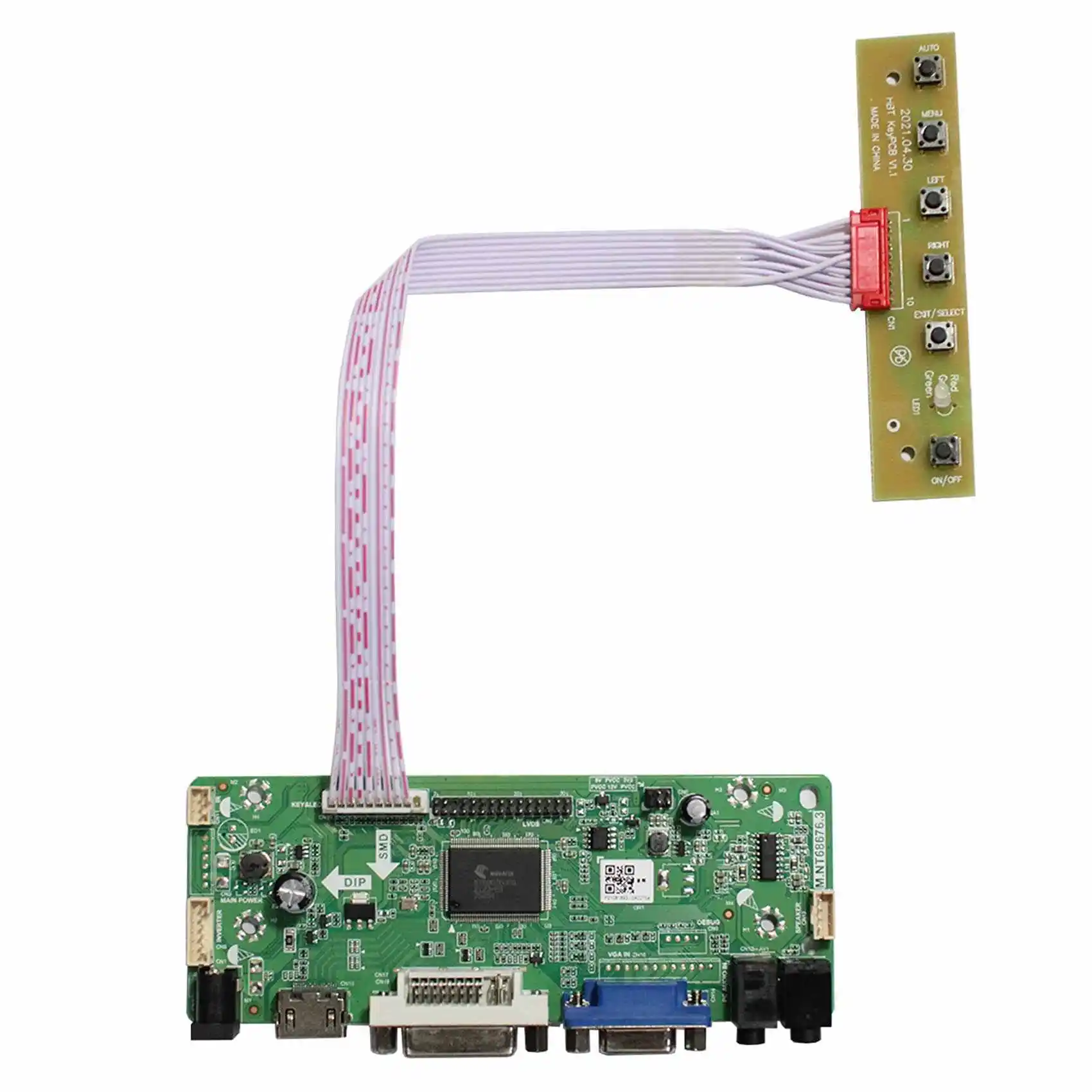 

VSDISPLAY HD-MI DVI VGA Audio LCD Board for 17 inch 1280X960 DV170YGZ-N10 DV170YGM-N10 for Arcade1UP work whith Raspeberry Pi