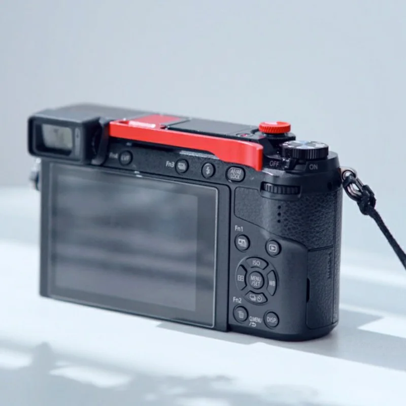 Для Panasonic GX85 GX80 LUMIX LX100 Алюминиевый металлический крепеж Горячий башмак кнопка
