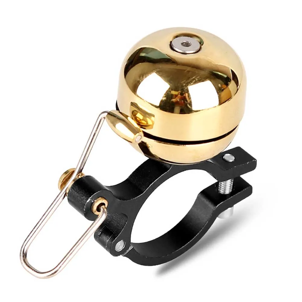 

Vintage Riding Equipment Bicycle Bell Safety Cycling Security Retro Style Space Saving Lightweight Universal Easy Install Clear