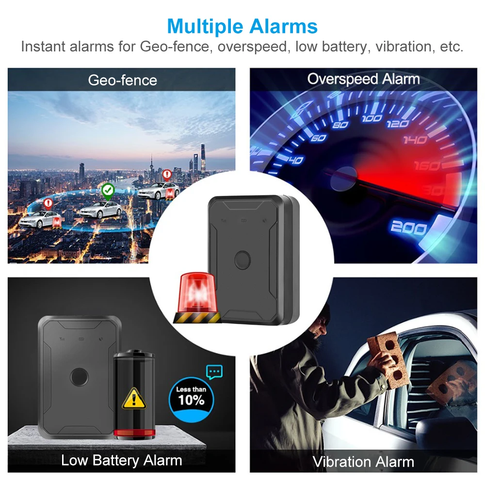 $89.73 CONCOX 4G GPS Tracker Voice Recording JM-LL02 Waterproof IP67 Wireless Cat1 Asset GPS Locator 6000mAh Battery Updated Of AT1 APP