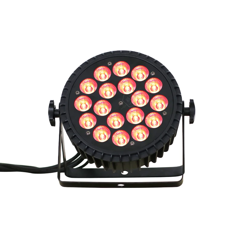 Профессиональный Сценический DMX светодиодный Par Светильник 18x10 Вт RGBW 4in1