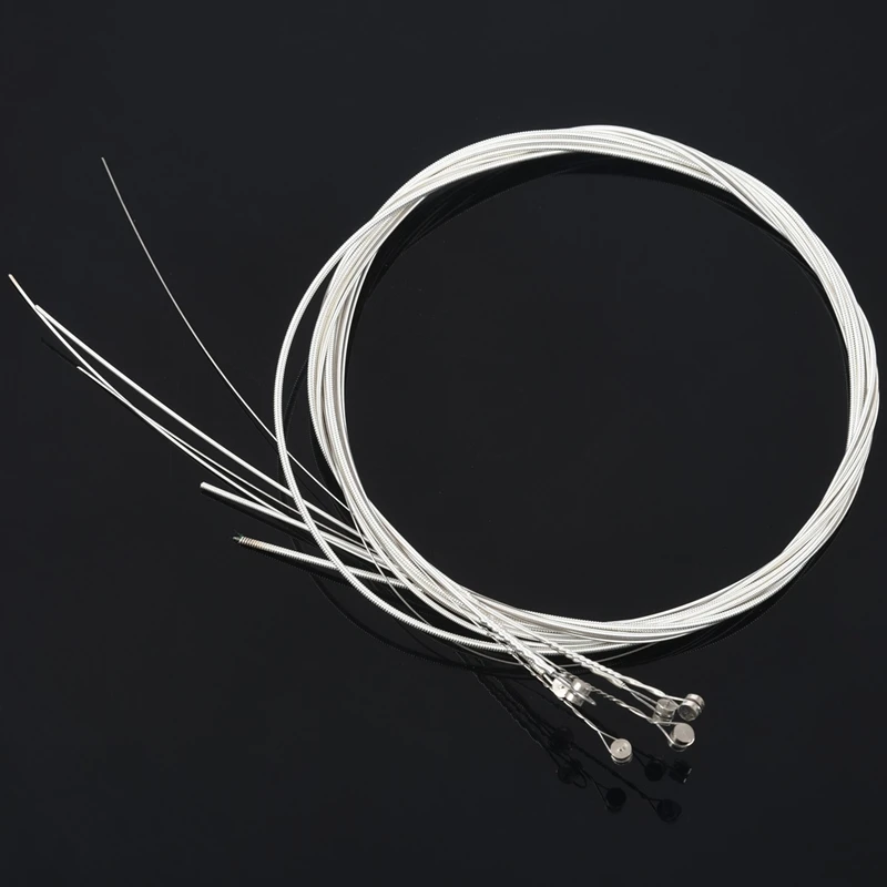 

set of 6 150XL gauge 0.009 inch steel strings for electric guitar