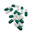 Пустые жесткие желатиновые капсулы 0 #, 100 шт., прозрачные пустые таблетки