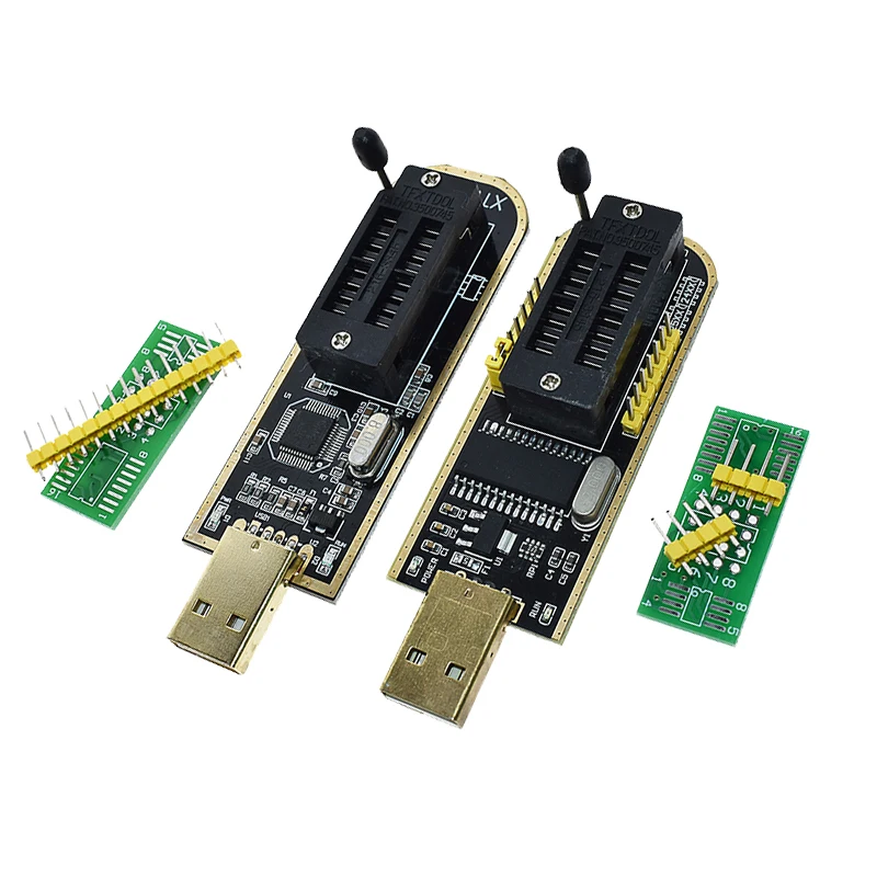 CH341A XTW100 24 25 серия EEPROM Flash BIOS CH341 USB программатор модуль + SOIC8 SOP8 тестовый зажим для