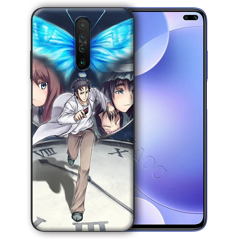 Мягкий ТПУ чехол YIMAOC Steins Gate для Xiaomi Redmi mi Note MAX 3 6 6A 7 mi6 mi8 9 se a1 a2 Pro Lite go pocophone f1 |