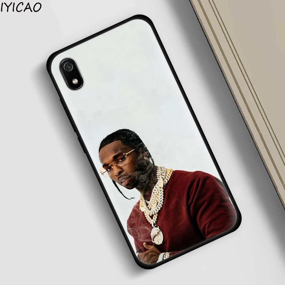 IYICAO реперские кепки в стиле поп-дым мягкий чехол для Xiaomi Mi 10 A3 A2 Lite A1 CC9 CC9E 9T 9 8 6 SE Pro