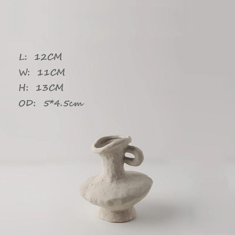 

Керамические белые вазы CAPIRON