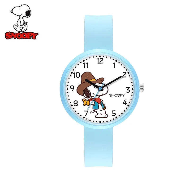 Оригинальные детские часы SNOOPY с героями мультфильмов милые