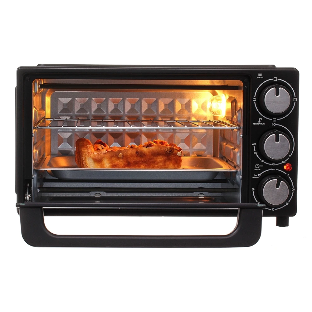 Mini oven Starwind SMO2001 1300W black electric appliance kitchen high-temperature cooking stove | Бытовая техника