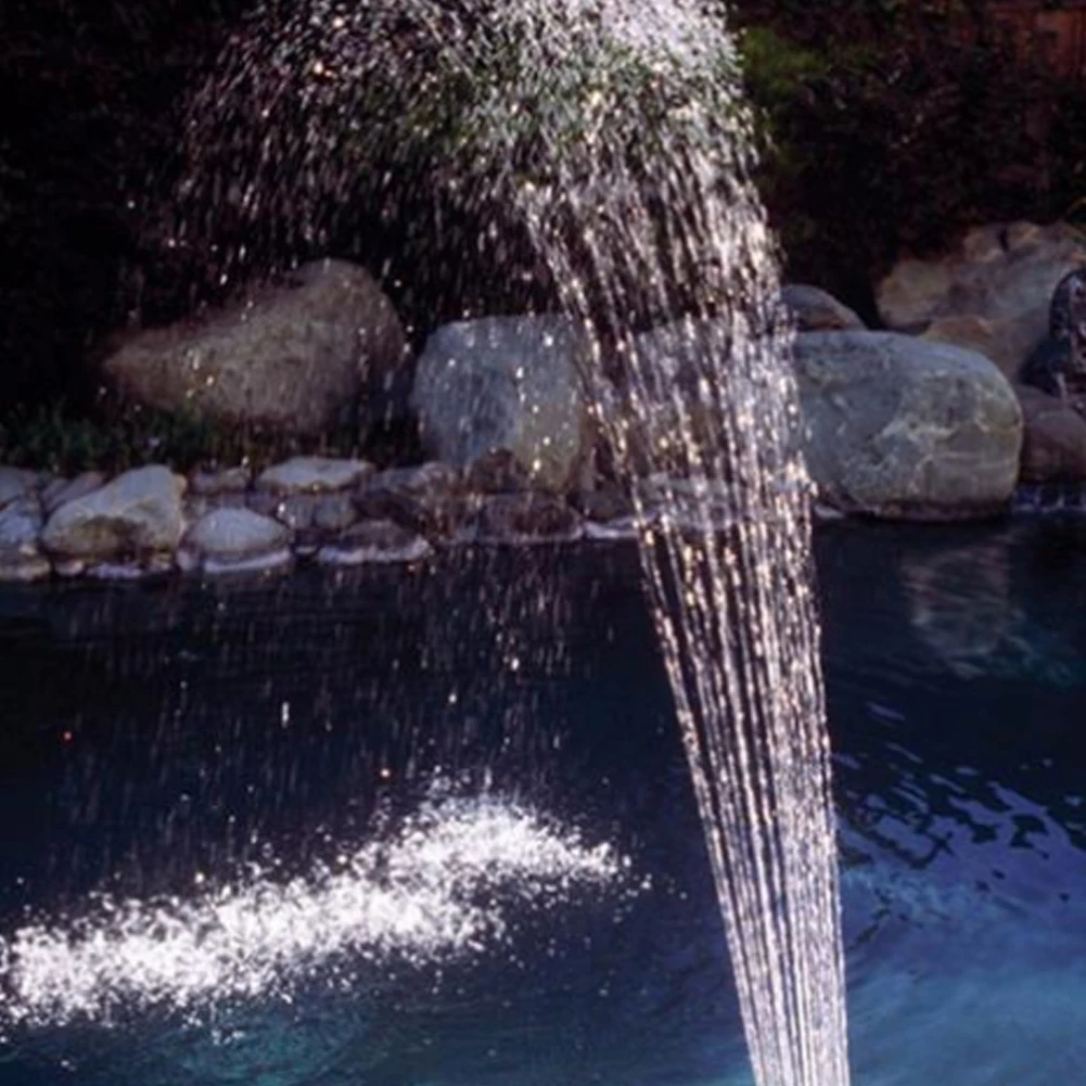 

New Hot Sale Swimming Pool Waterfall Sprayers Lotus Flowers Pond Fountain Nozzles Accessories Adjustable Sprays Direction Height