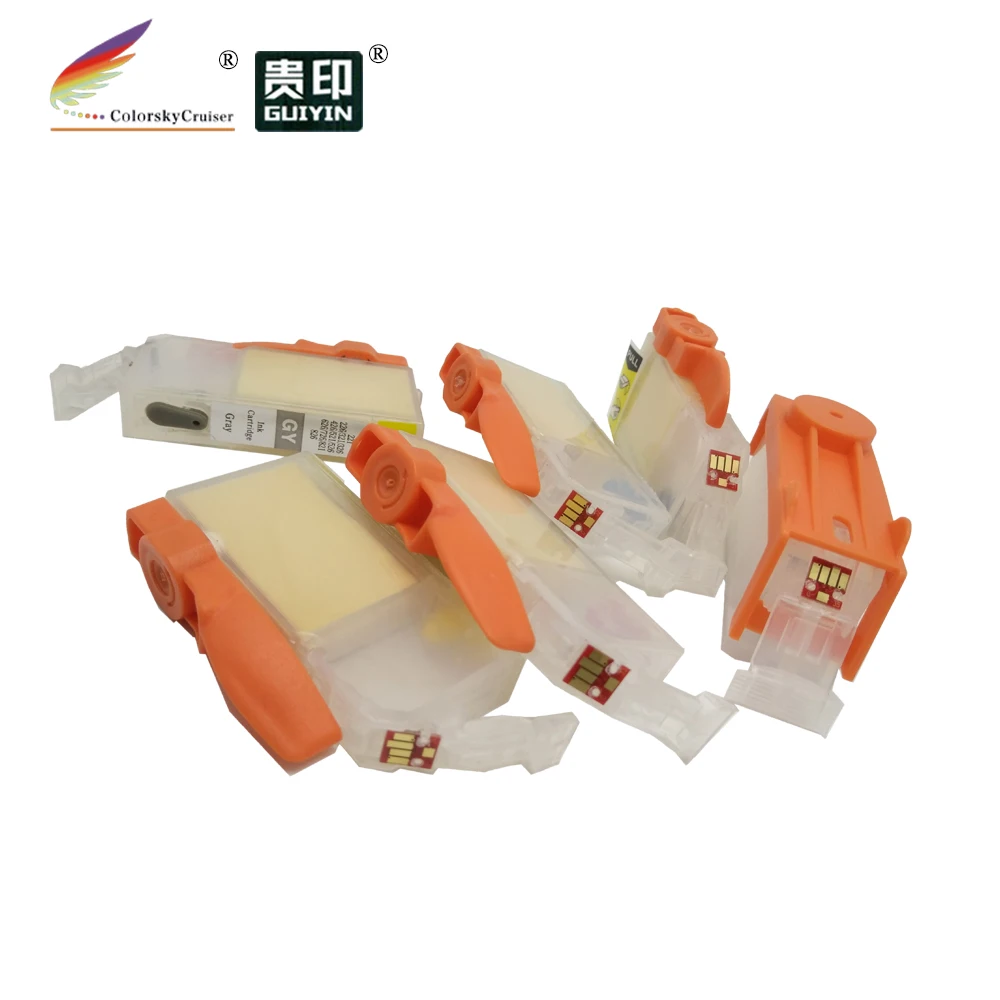 (RCC525-6) перезаправляемый картридж для Canon PGI525 CLI526 pgi-525 cli-526 pgi 525 PG PG525 PIXMA MG6150 MG8150 |