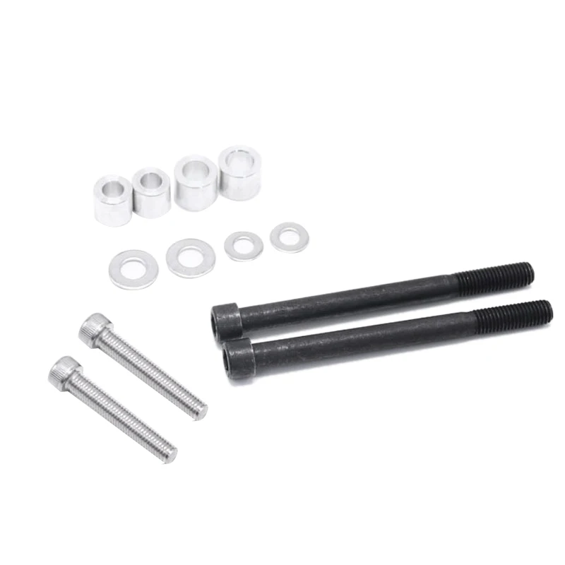 

2 Pcs Motorcycle Hand Guard Windshield Protection Frame Handlebar Bracket for R1200GS ADV Silver