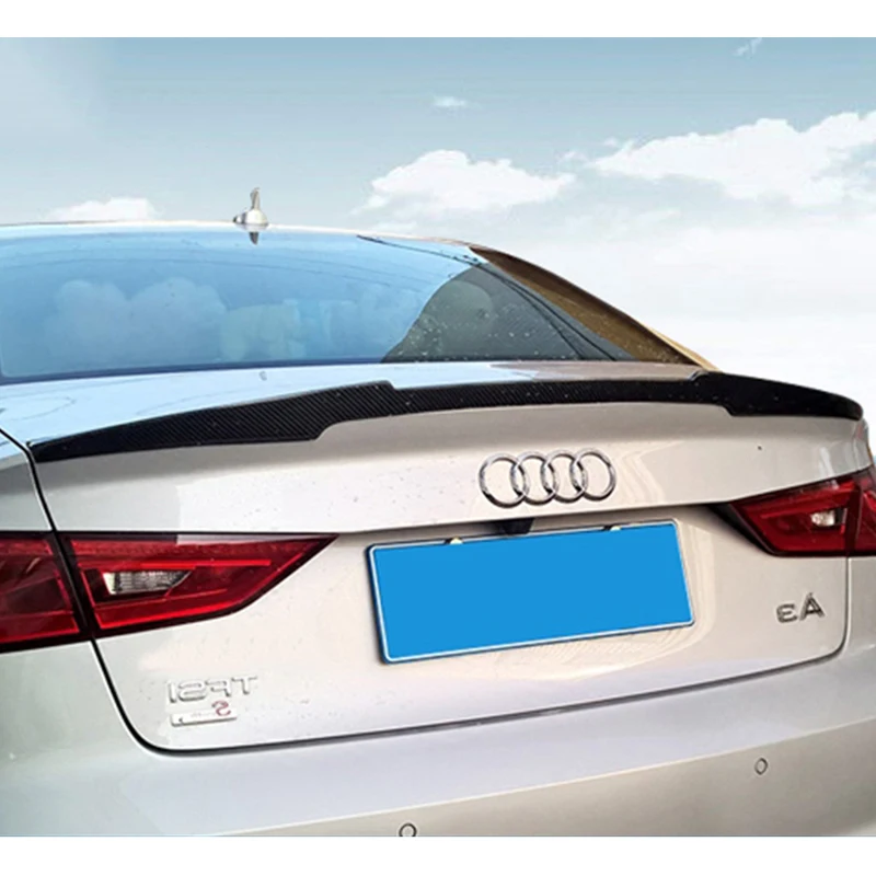 Для Audi A3 S3 2014 2015 2016 Седан 4 двери M4 Стиль Высокое качество углеродное волокно