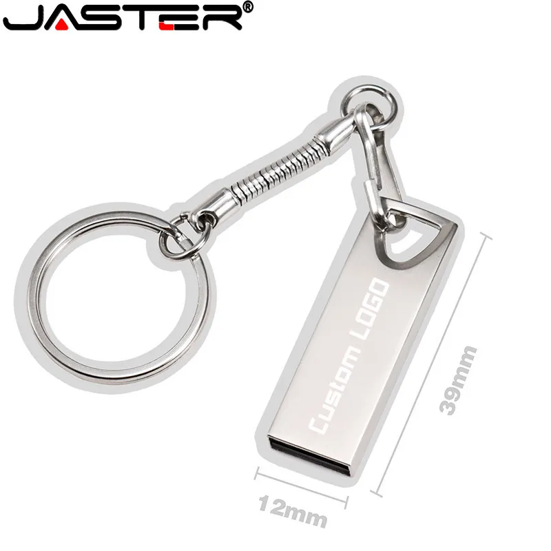 Металлический флеш накопитель USB 2 0 оригинальная Флешка флешка 8 ГБ/16 ГБ/32 ГБ/64