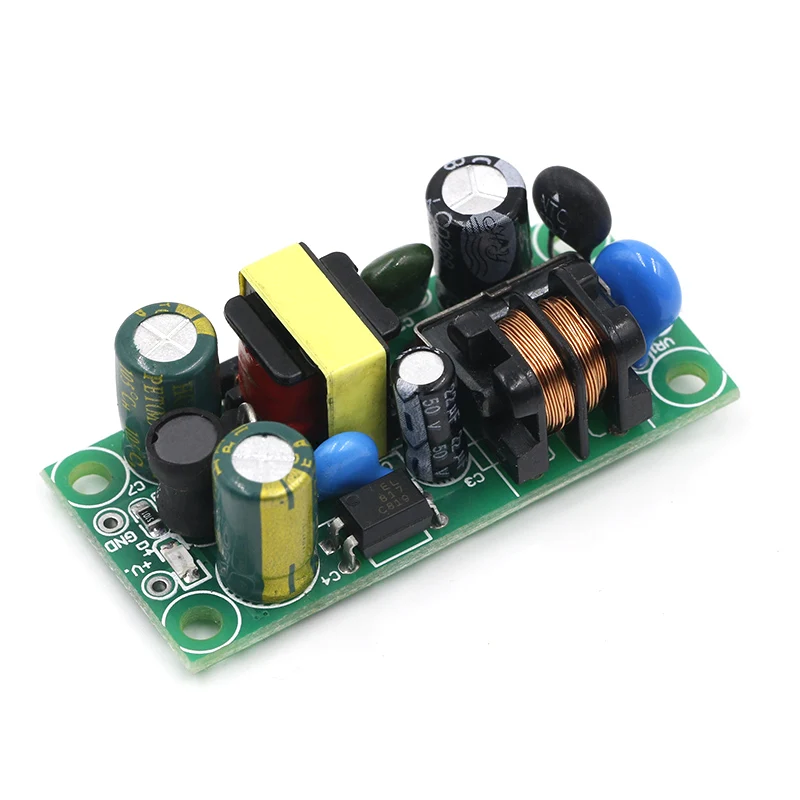 12V500mA импульсный модуль питания 5 Вт источник постоянного тока 220 В до 12 плата 500мА