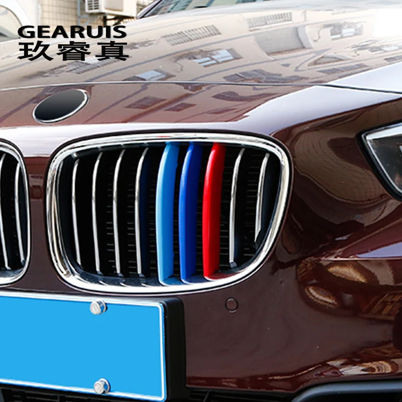 Автомобильный Стайлинг для BMW 3 5 серии 5gt f07 F30 F10 аксессуары Передняя решетка M Sport