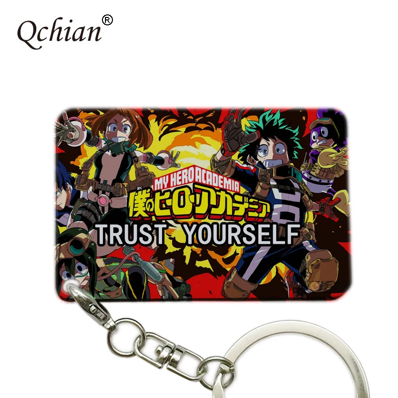 Популярный брелок с рисунком героев мультфильма боку Нет Моя геройская академия