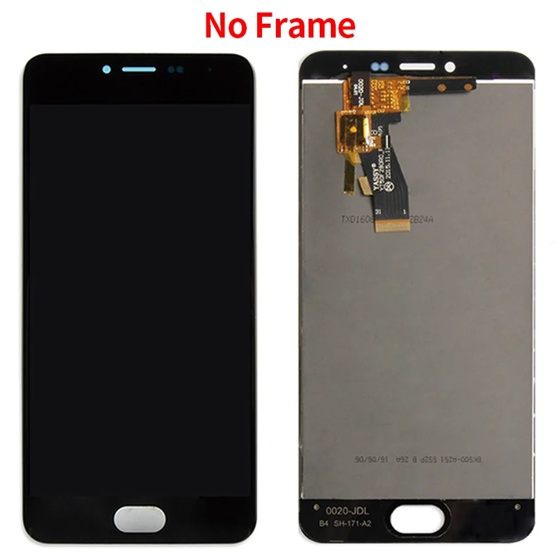 ЖК дисплей с рамкой дигитайзер для MEIZU M3 Mini M688Q M688U M688C M688M сменный 5 0 дюйма|Экраны