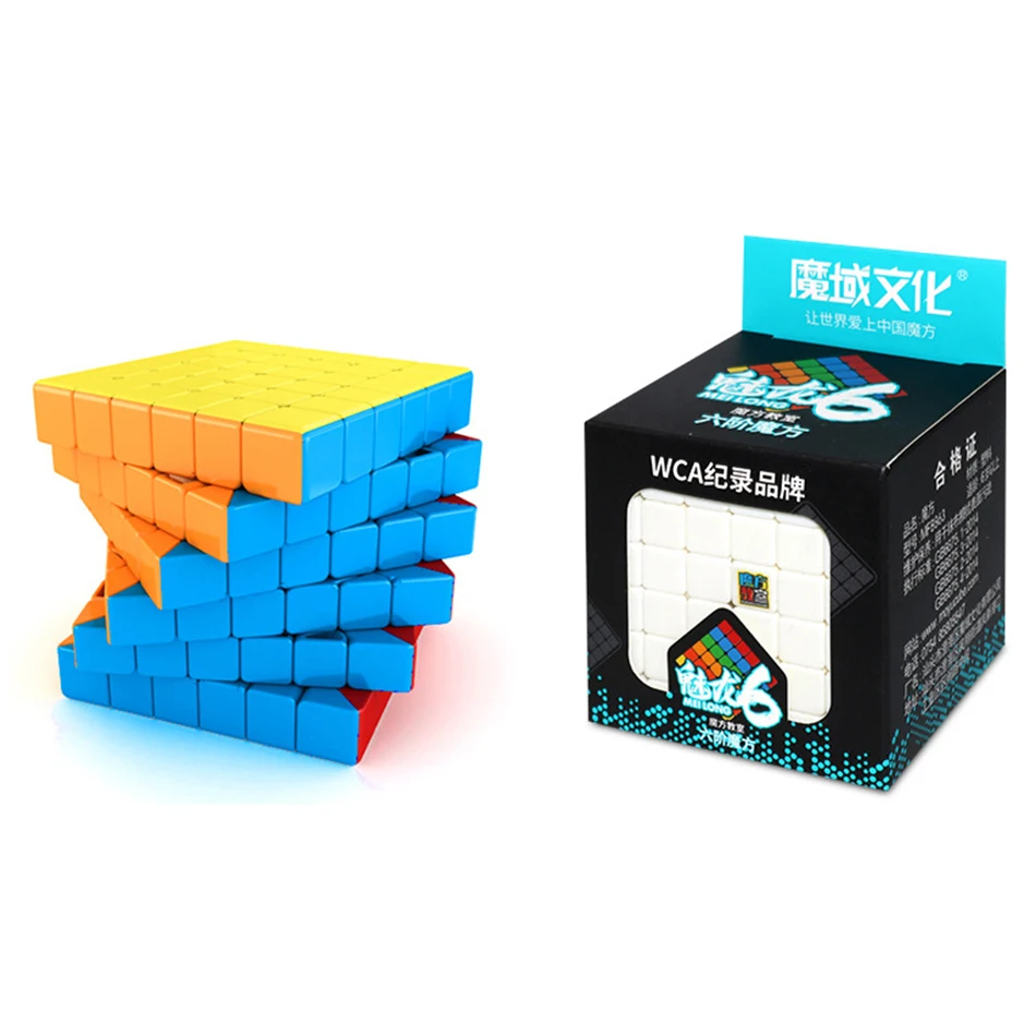 

MoYu MeiLong Cubing Class MF8863 6x6 магический куб 6 слоев красочный пазл обучающие игрушки для детей для взрослых cubo magico