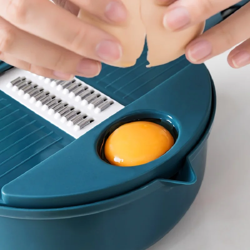 Кухонная ручная овощерезка измельчитель Разделитель с крышкой нож для чистки