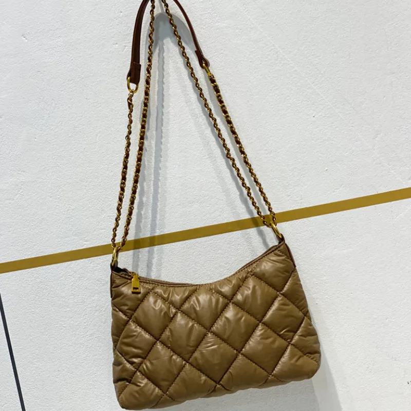 Lingge chain bag female 2021 new fashion nylon space underarm wild shoulder messenger wholesale | Багаж и сумки