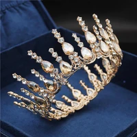 popular headband gorgeous crystal wedding crown bridal tiaras and crowns hair jewelry bride diadem pageant