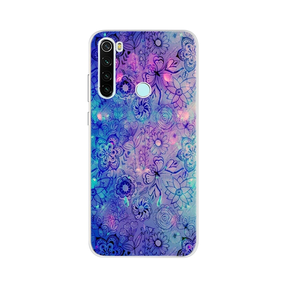 Для Xiaomi Redmi note 8 чехол силиконовый мягкий ТПУ чехол для телефона для Xiaomi Redmi note 8t 8 pro 6,3 задний Чехол, Fundas Coque bumper - Цвет: Прозрачный