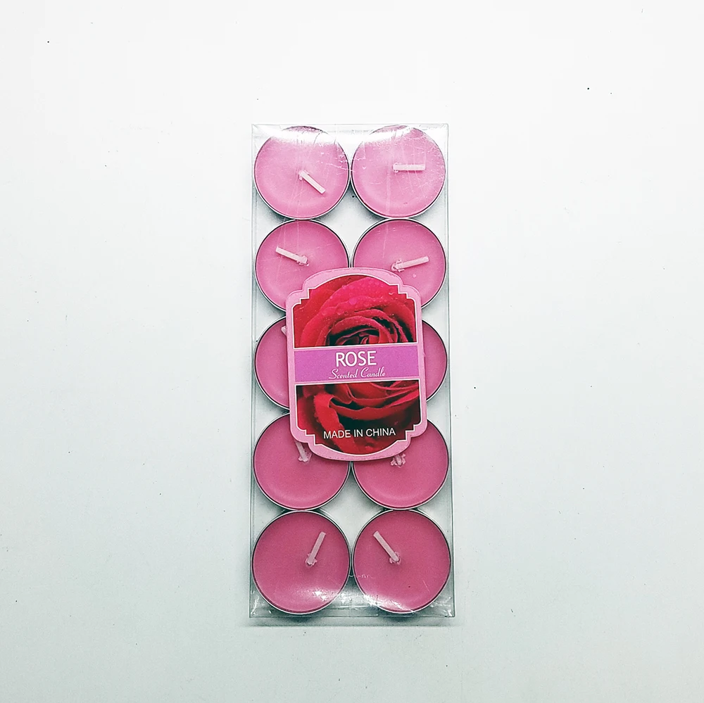 Неароматизированная розовая Свеча для вечерние ринки свадьбы свечи украшения