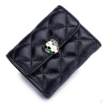 Wallet Women 2019 new Lady sheepskin Short Wallets Mini Money Purses Small Female Coin Purse Card Holder | Багаж и сумки