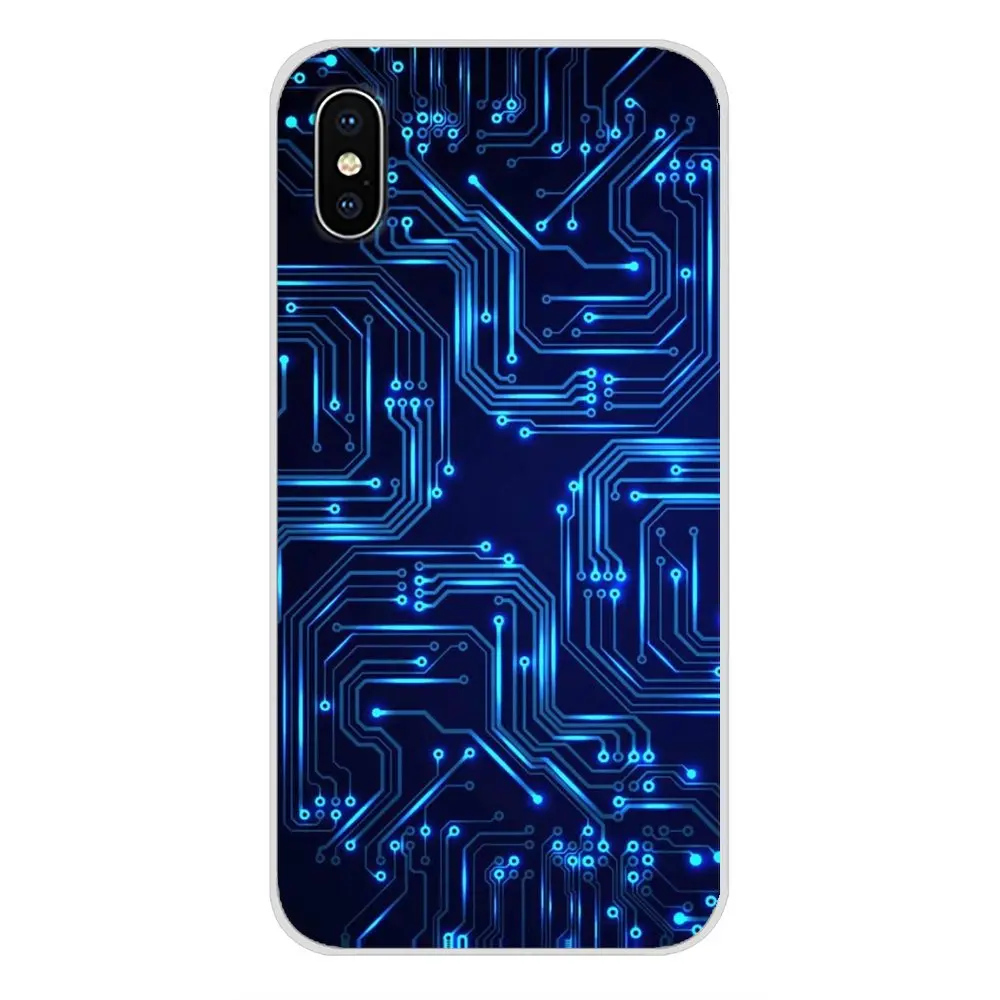Аксессуары чехлы для телефонов Xiaomi Mi4 Mi5 Mi5S Mi6 Mi A1 A2 A3 5X 6X 8 CC 9 T Lite SE Pro Technology Circuit
