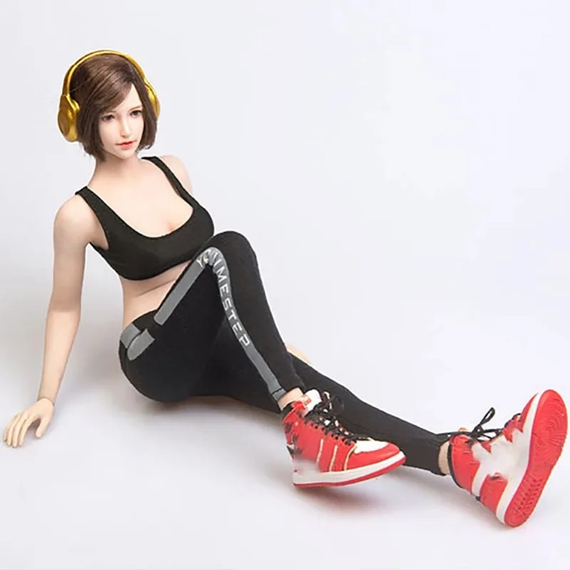 

TYM105 1/6 Sexy Yoga Sports Clothing Set Female Clothes with Accessories Fit 12'' Action Figure Body