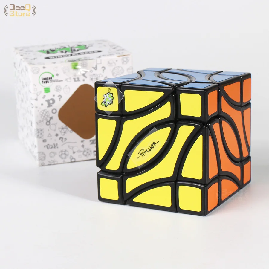 LanLan кубик для рыб 4 углов двойная рыба Профессиональный пазл антистресс