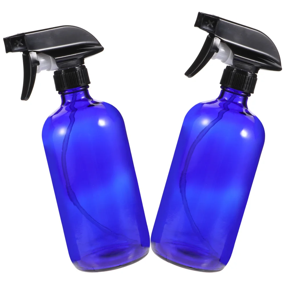 

2pcs 500mL Glass Liquid Spray Bottles Empty Bottles Refillable Containers