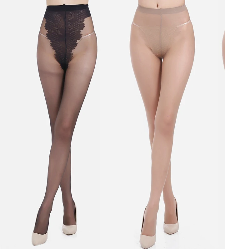 2 black 2 coffee 4pcs Ultra Thin Sexy Soft Ladies Women Transparent Tights Silk Stockings Nylon Good Elasticity Durable Wear-resisting - Цвет: 2 black 2 coffee