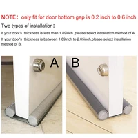 98cm flexible door bottom sealing strip guard sealer stopper door weatherstrip guard wind dust blocker sealer stopper door seal